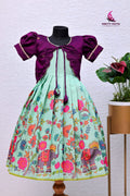 Pichwai printed frock