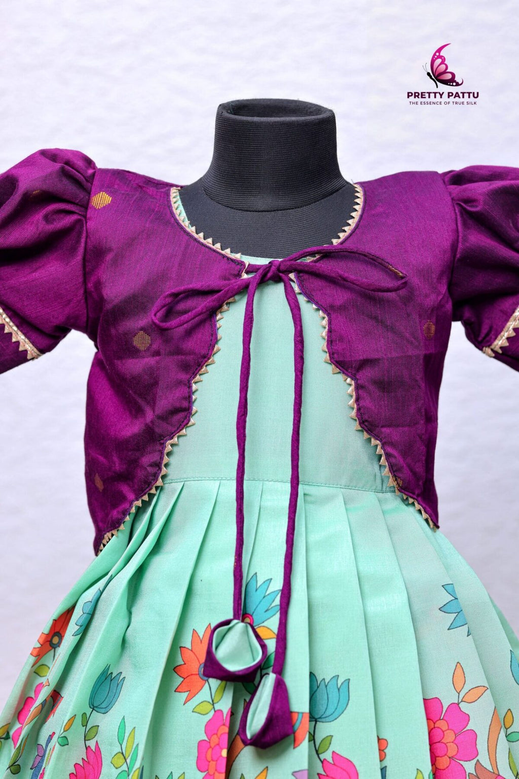 Pichwai printed frock