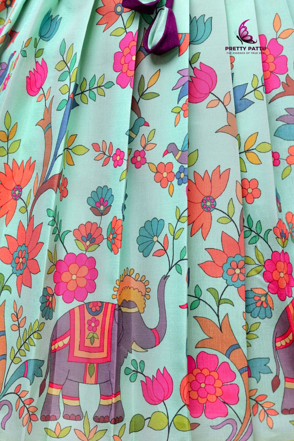 Pichwai printed frock
