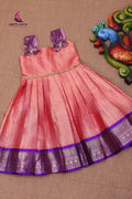 Semi-Banarasi frock,