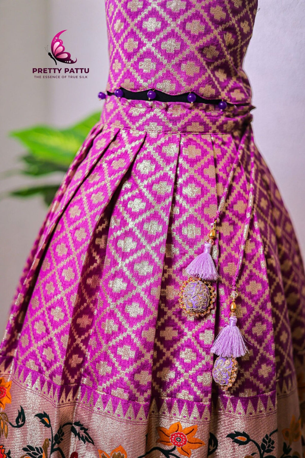 Banarasi silk  with paithani
