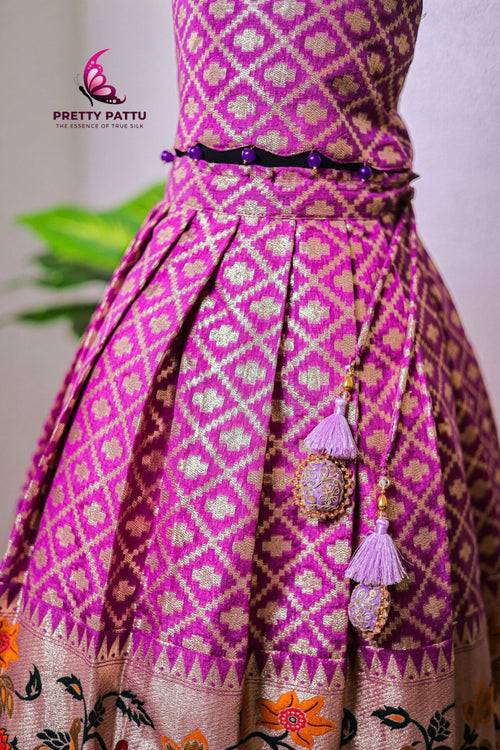 Banarasi silk  with paithani