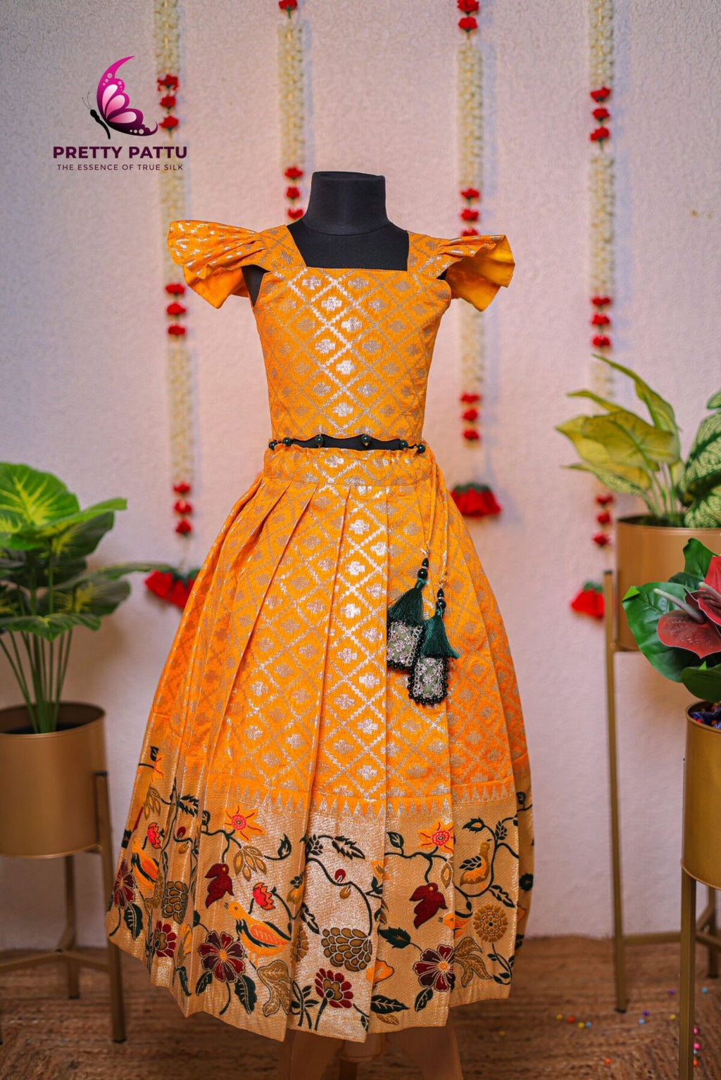 Banarasi silk  with paithani