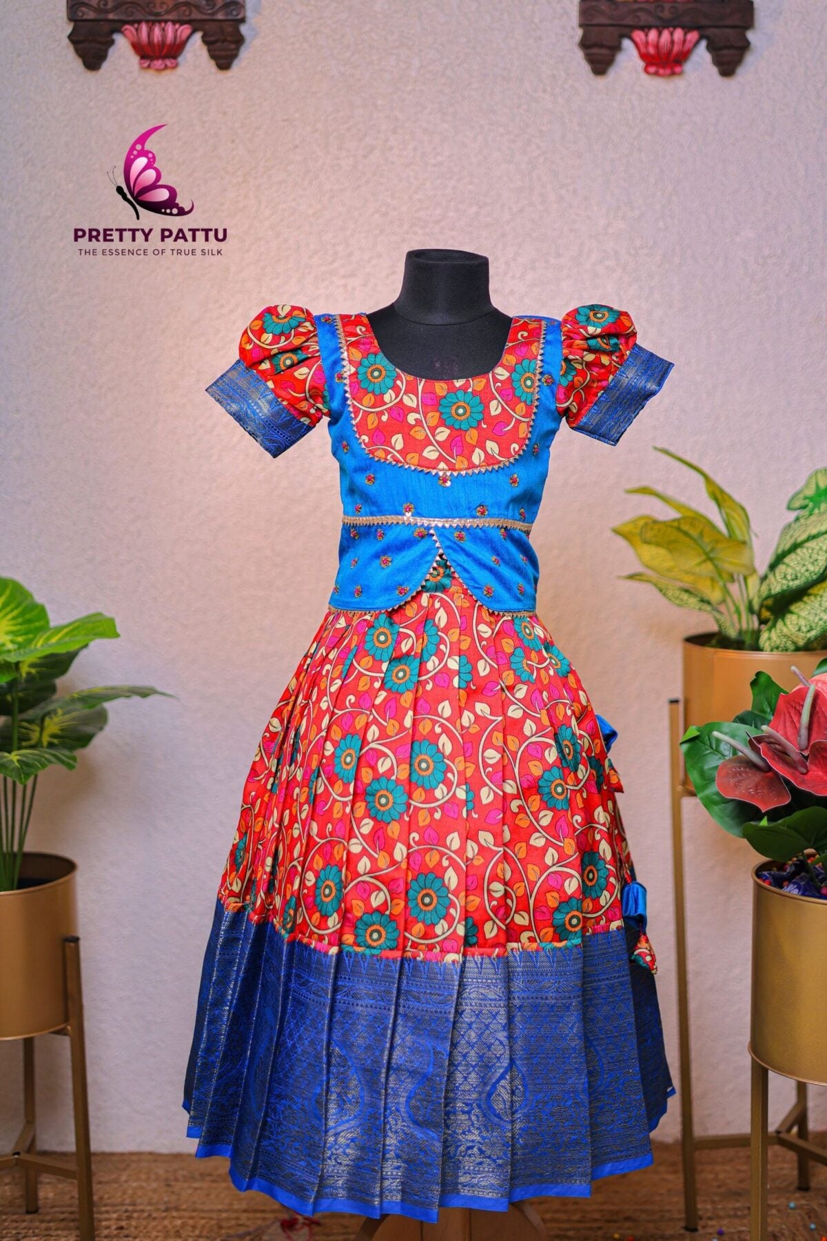 kalamkari skirt & top