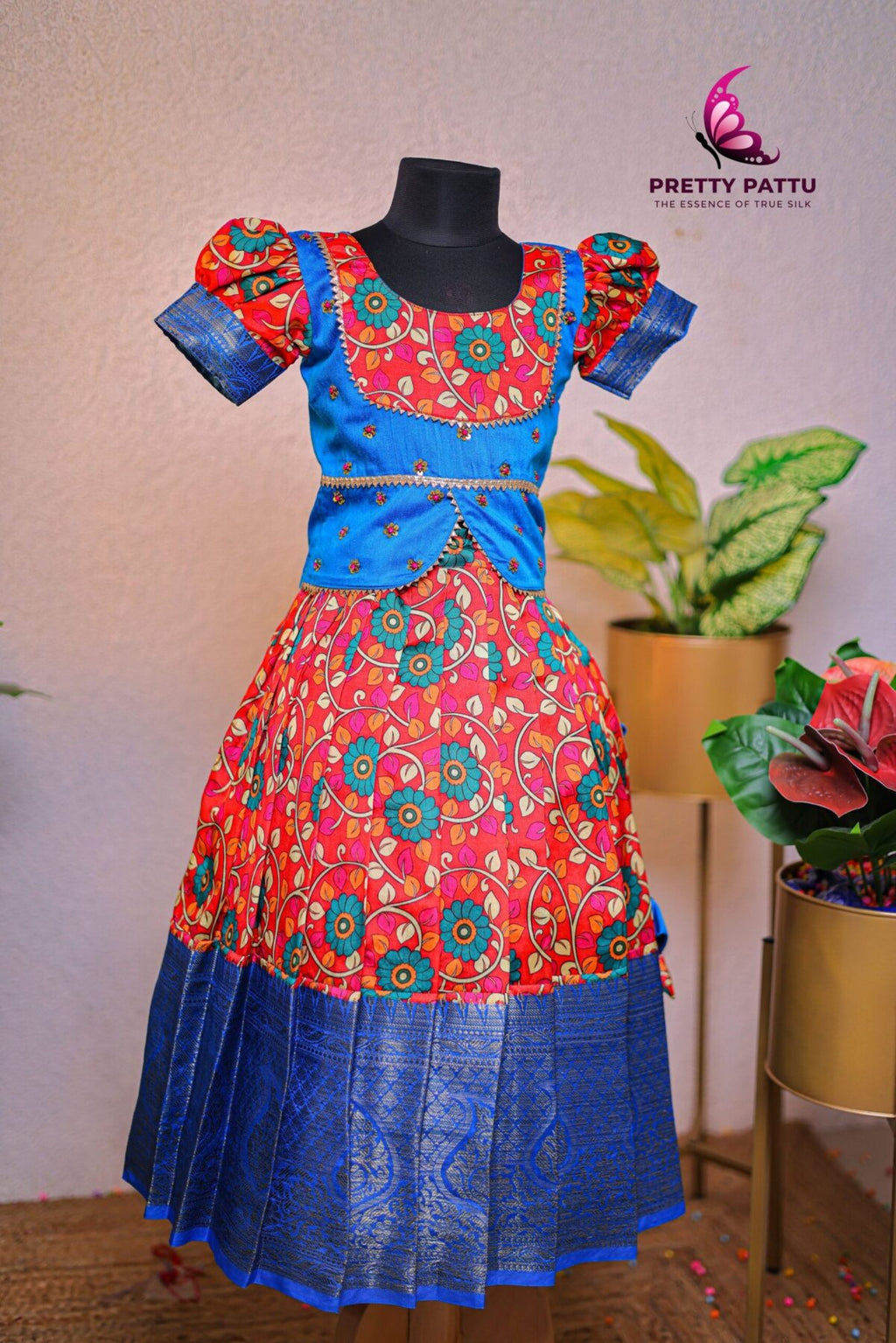 kalamkari skirt & top