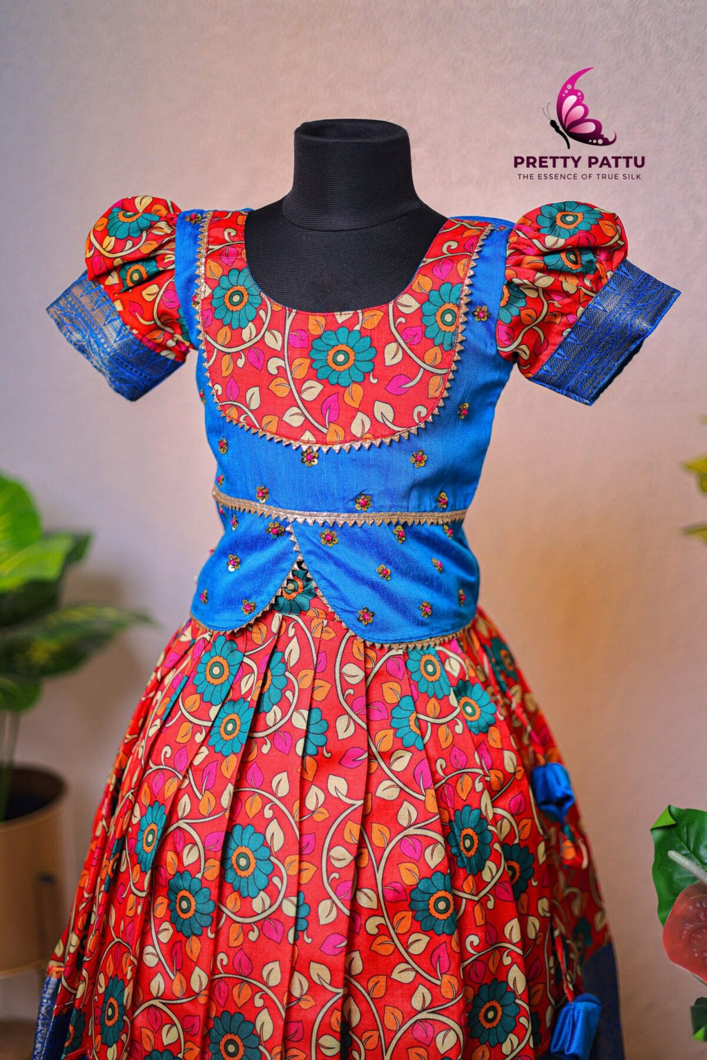 kalamkari skirt & top