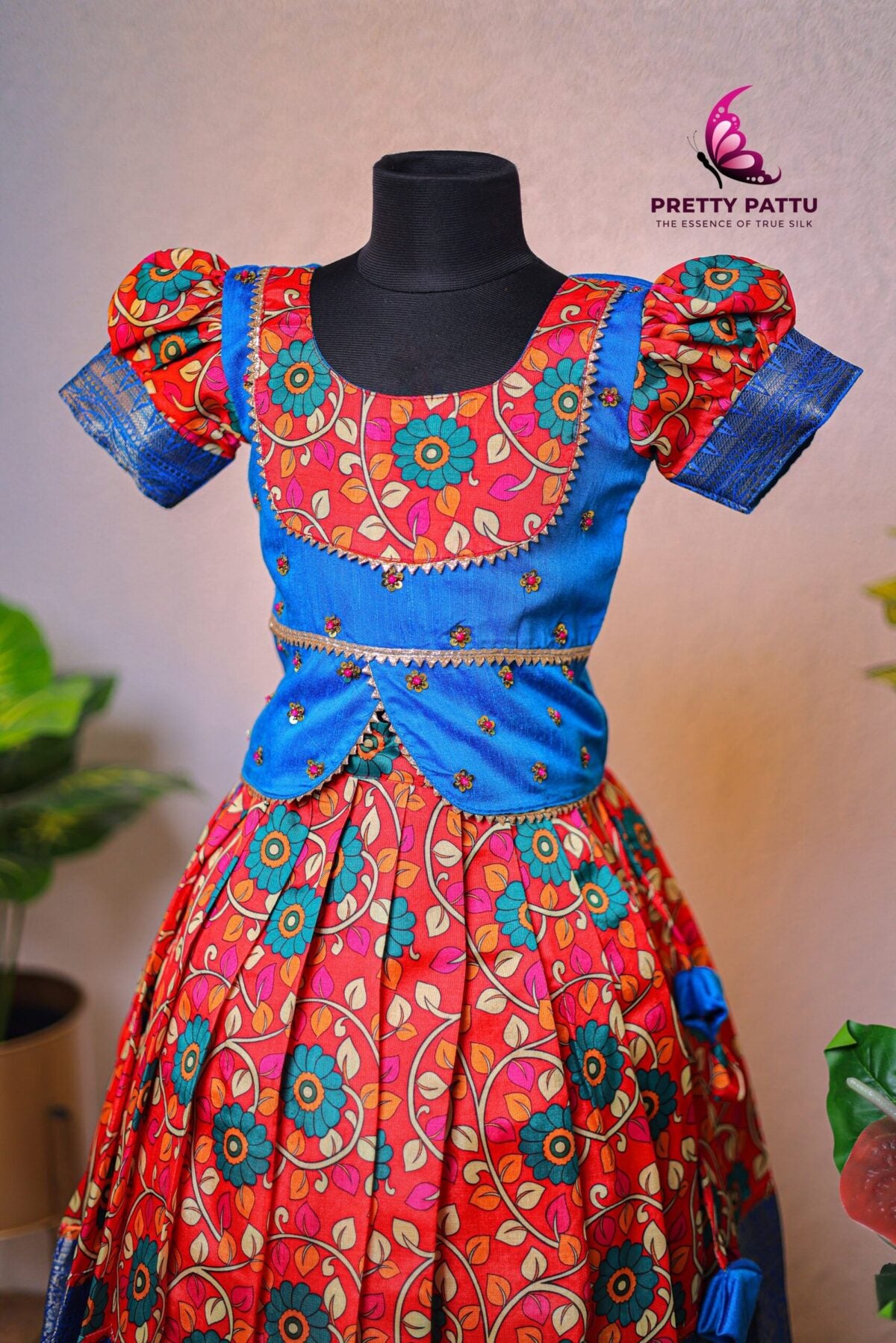 kalamkari skirt & top