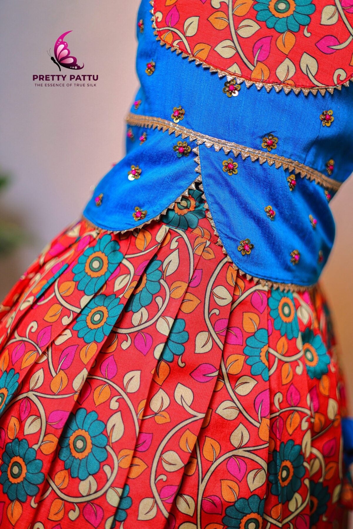 kalamkari skirt & top