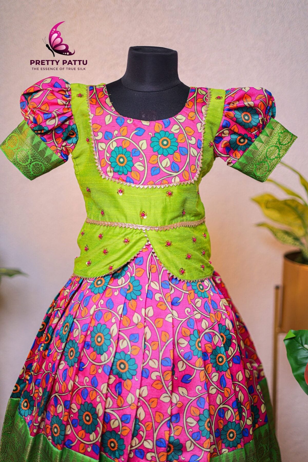 kalamkari skirt & top