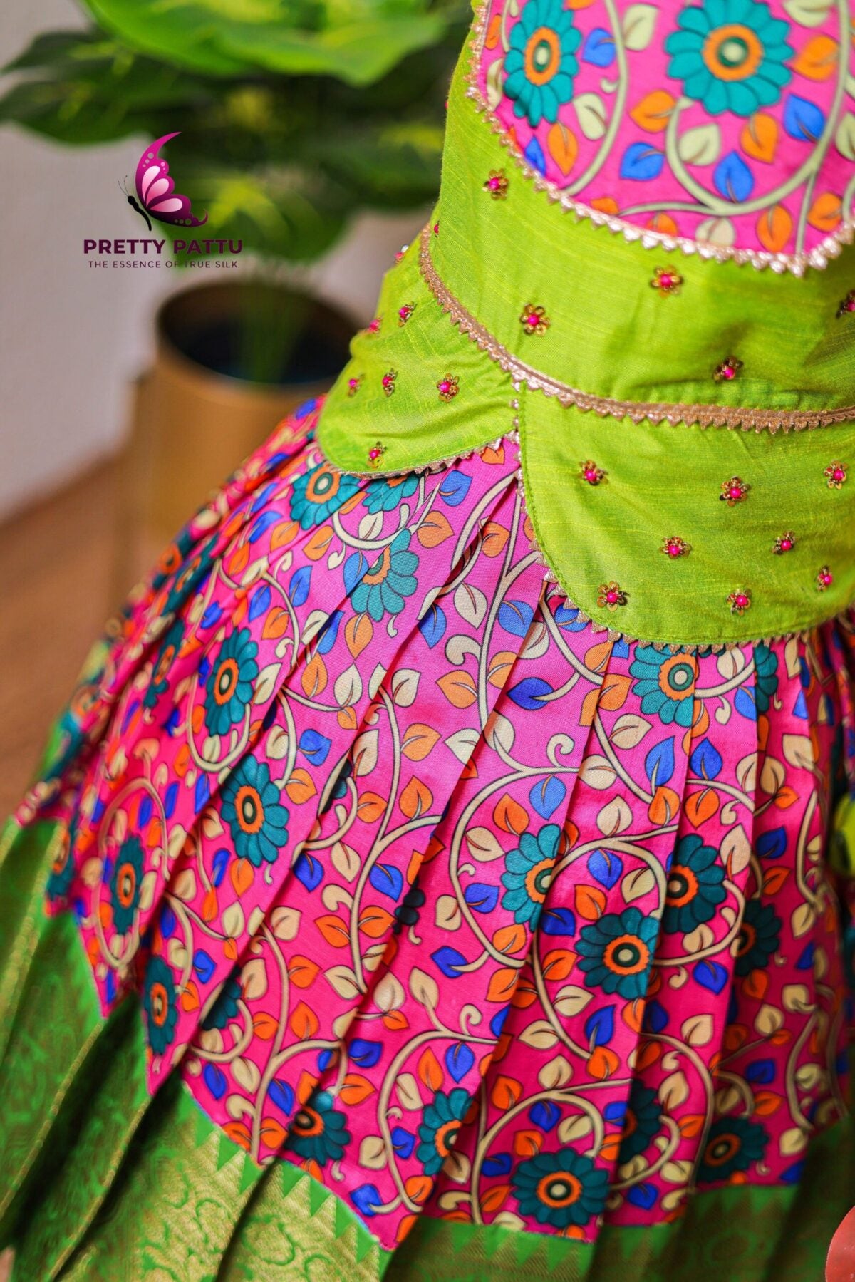 kalamkari skirt & top