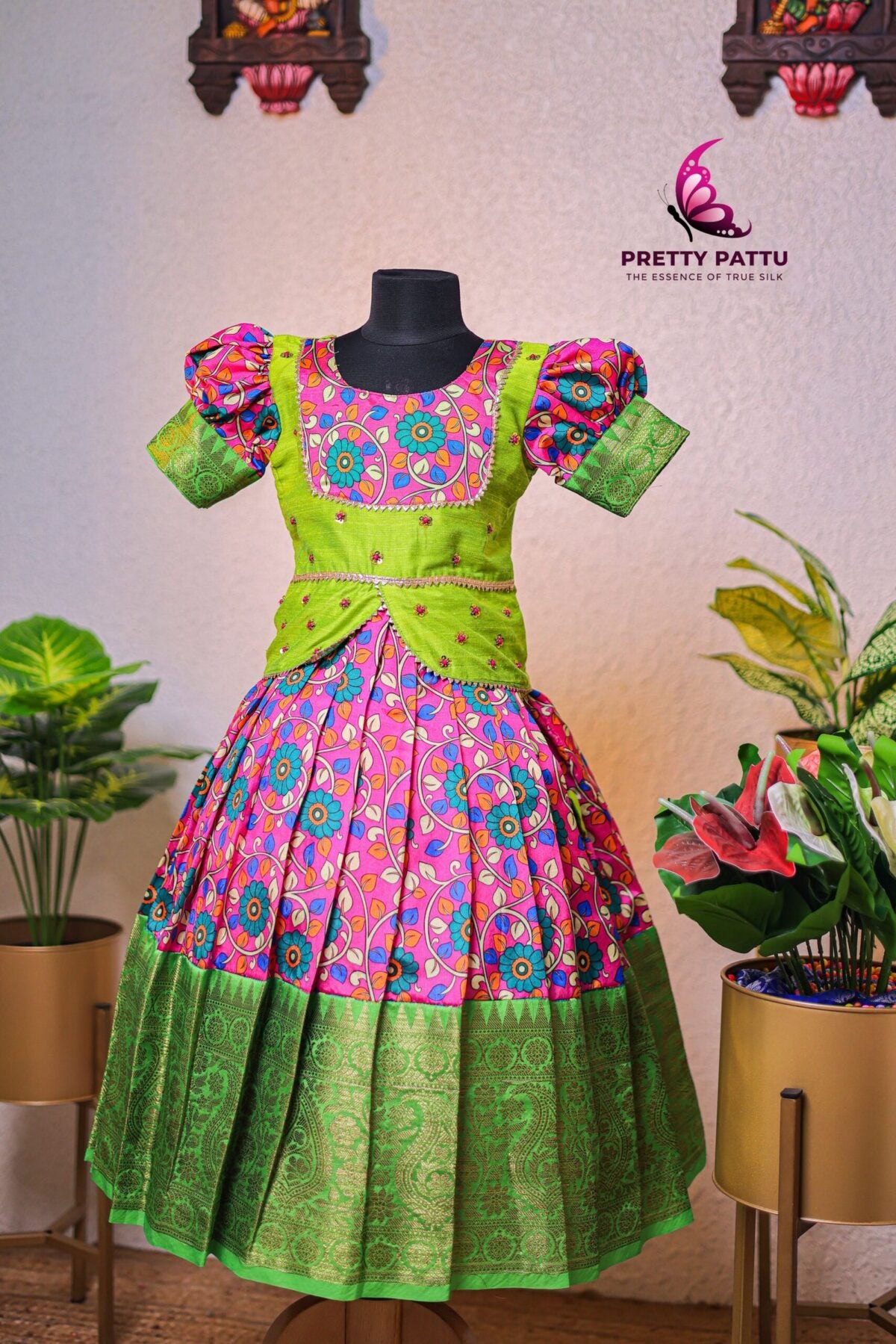 kalamkari skirt & top