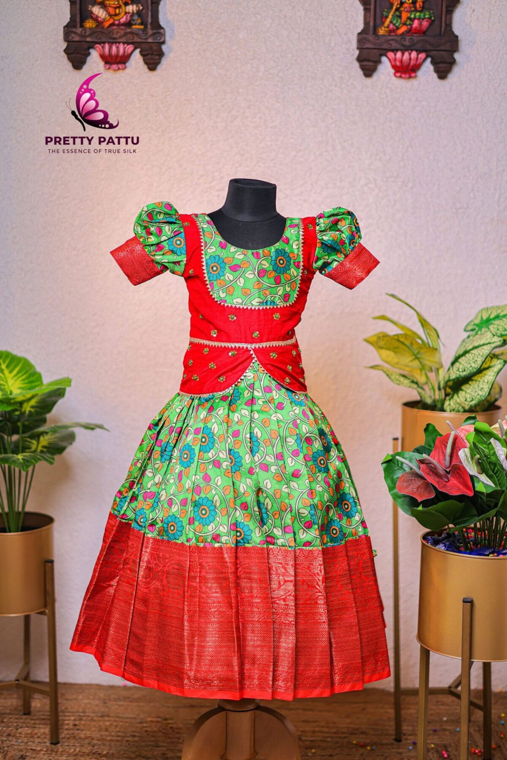 kalamkari skirt & top