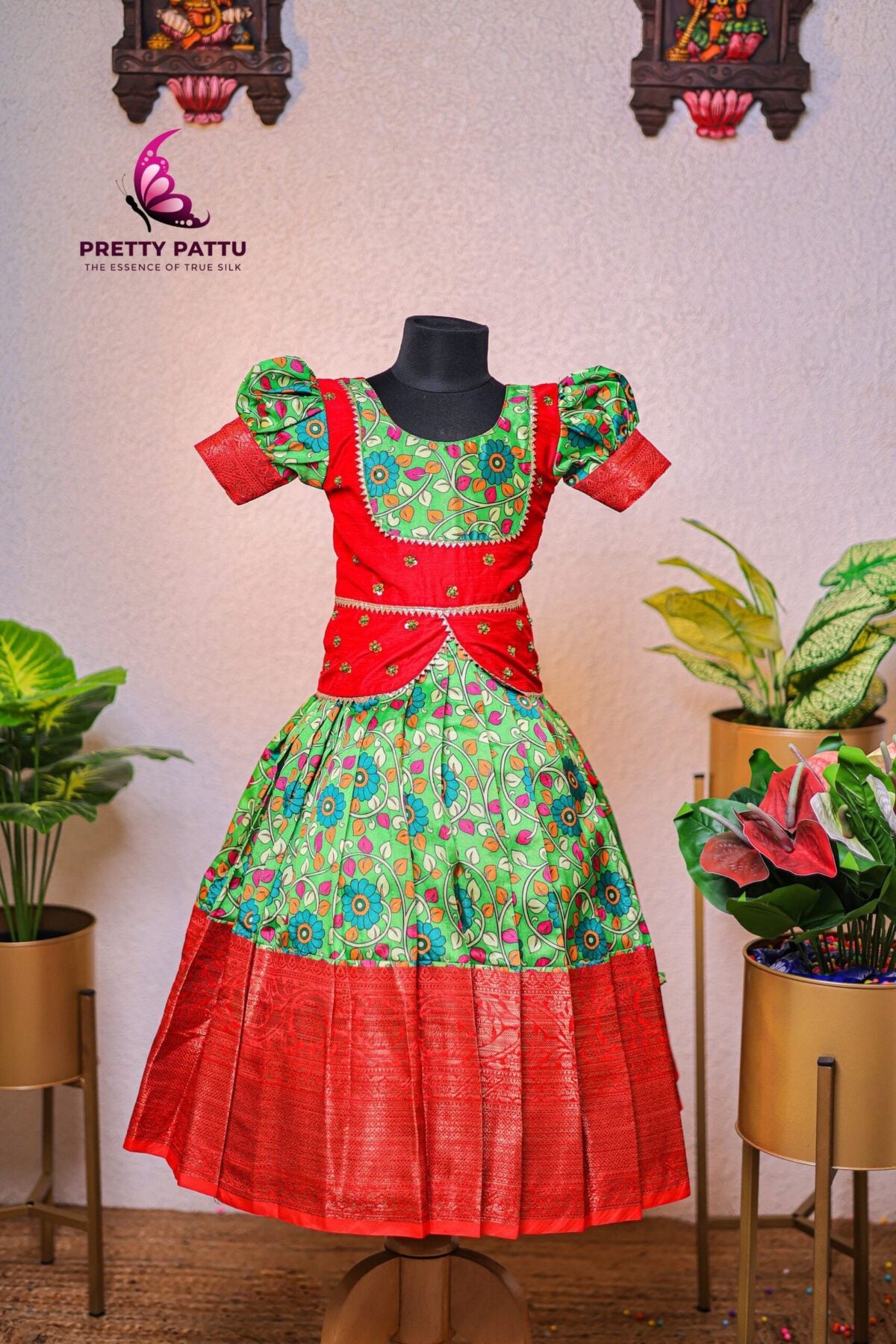 kalamkari skirt & top