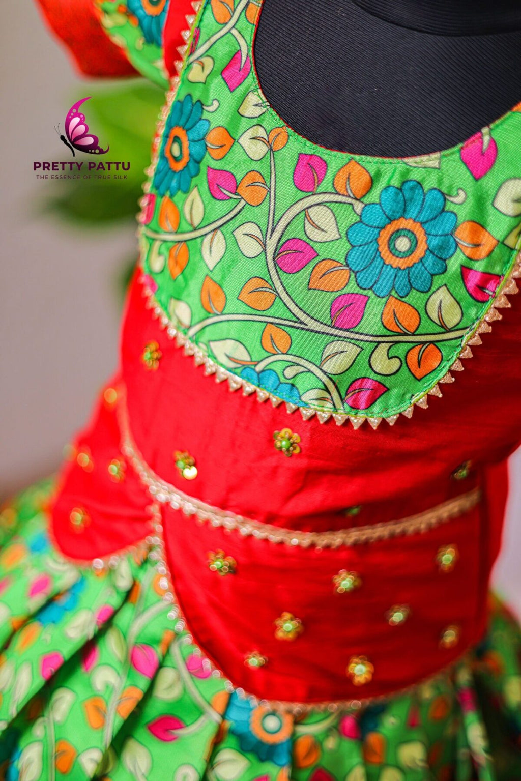 kalamkari skirt & top