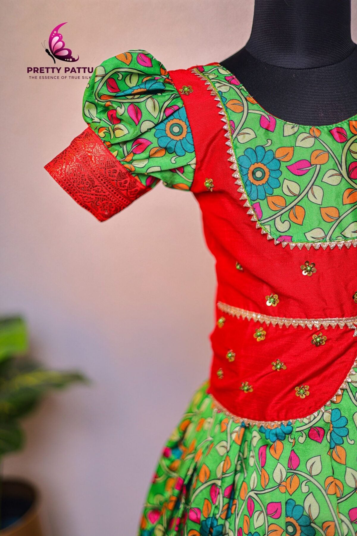 kalamkari skirt & top