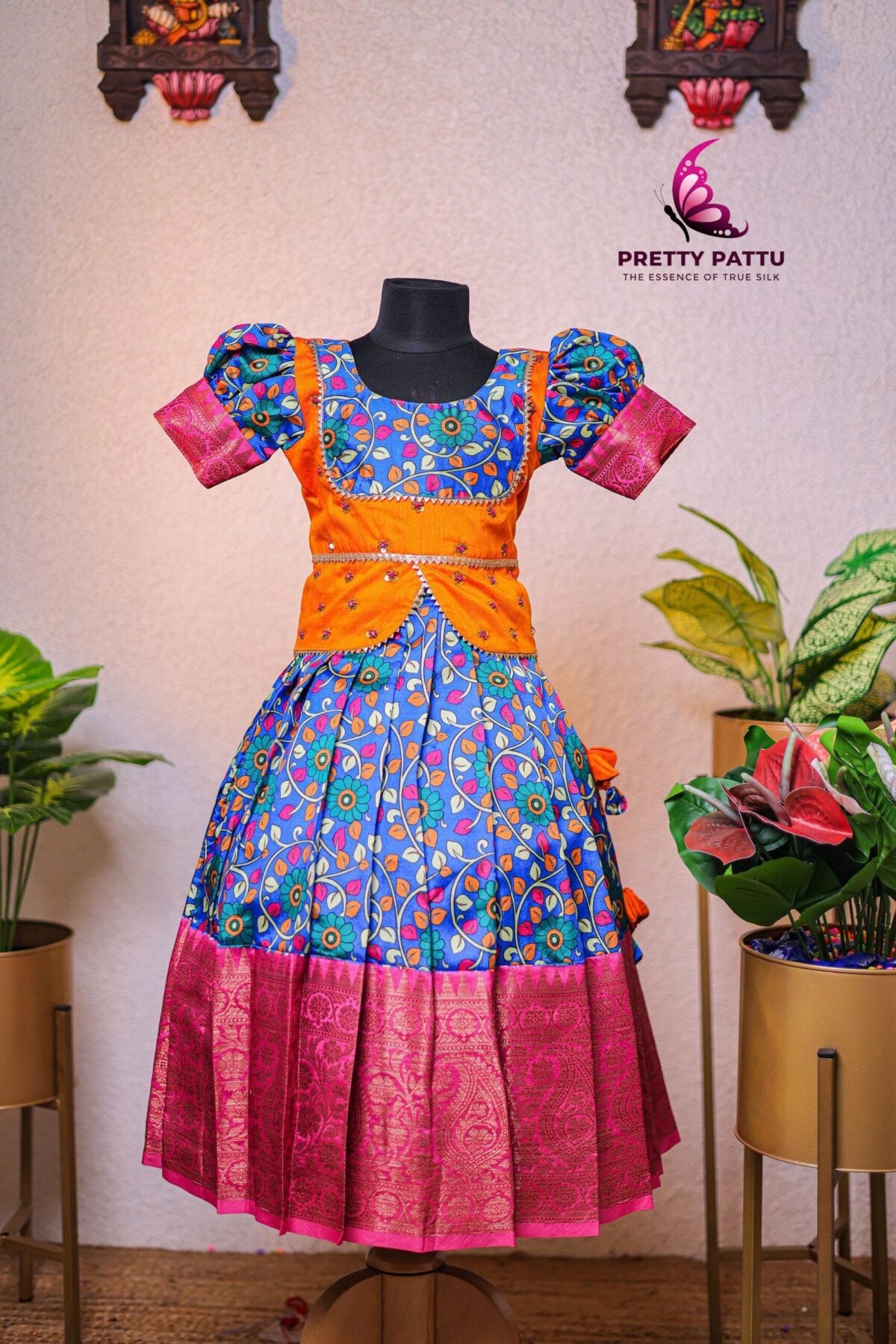 kalamkari skirt & top