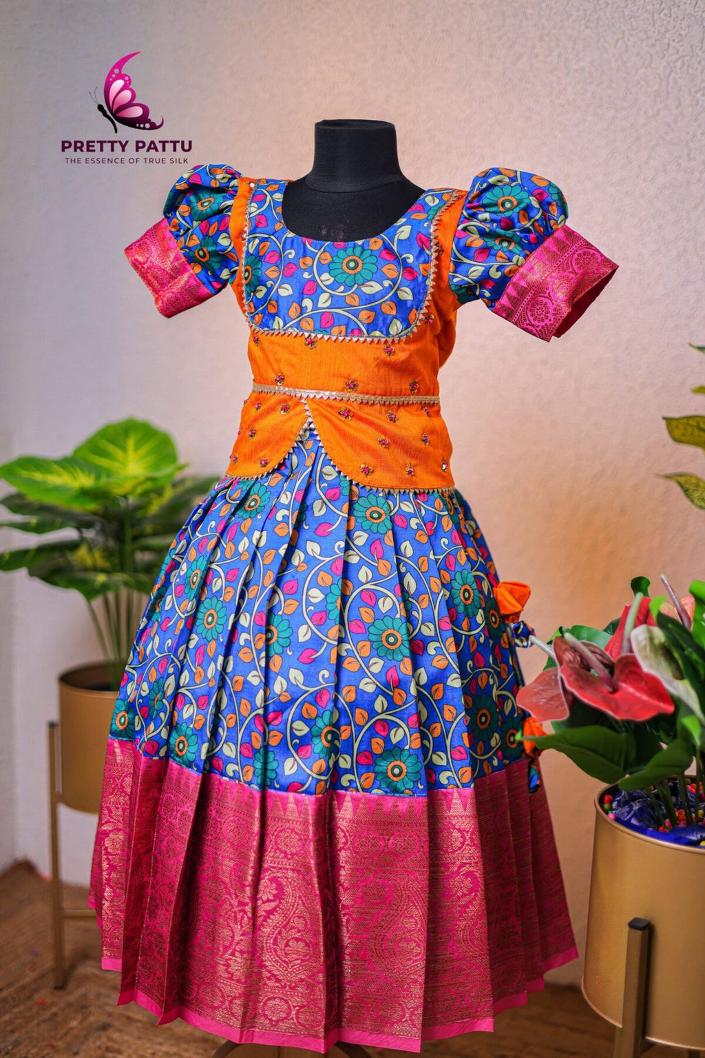 kalamkari skirt & top