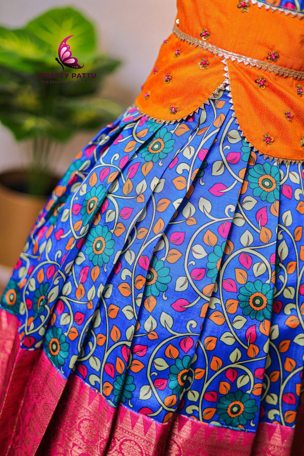 kalamkari skirt & top