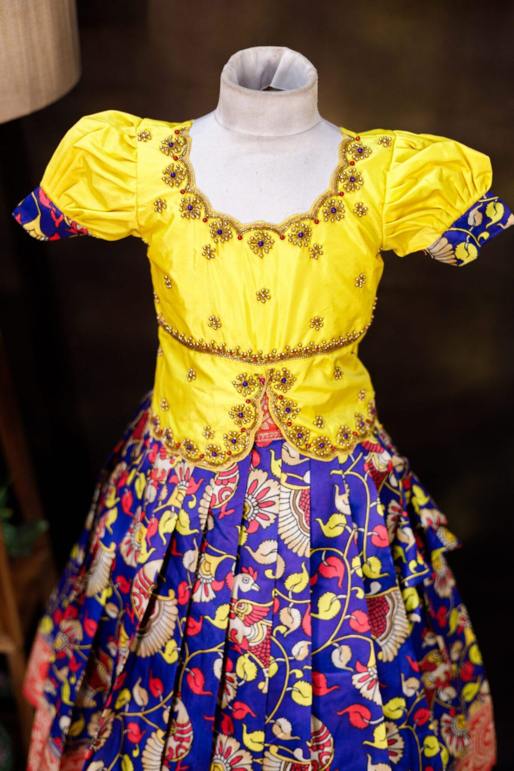 Elegant Kalamkari Lehanga Set