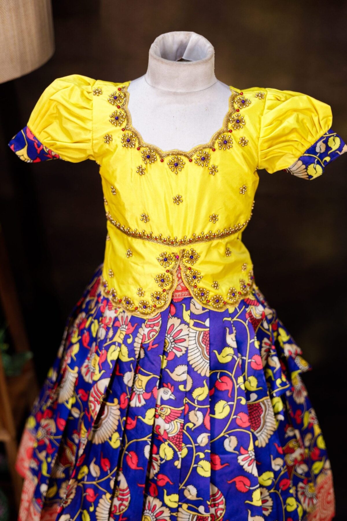 Elegant Kalamkari Lehanga Set