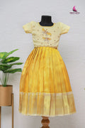 butterfly banarasi tissue lehanga