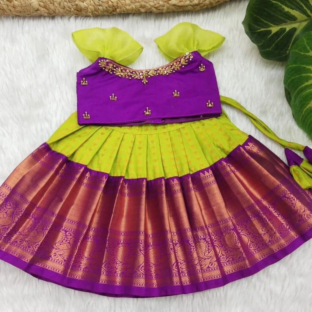 Kumbakonam Soft Silk Lehenga