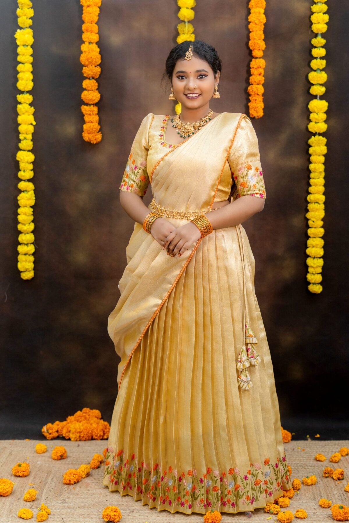 Pretty Pattu – Golden Bloom Edition 🌼✨