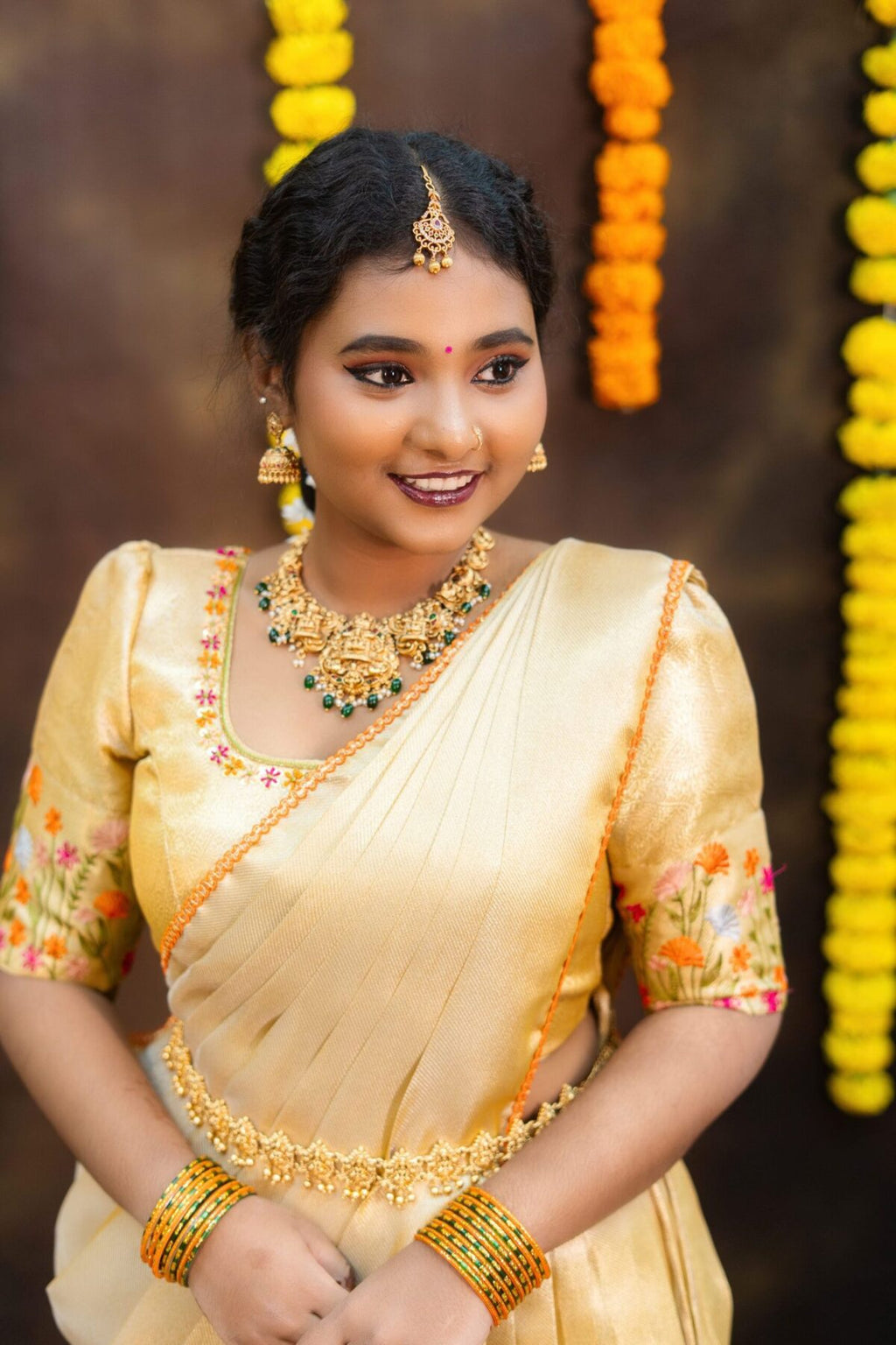 Pretty Pattu – Golden Bloom Edition 🌼✨