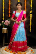 Semi Gadwal soft silk lehenga set