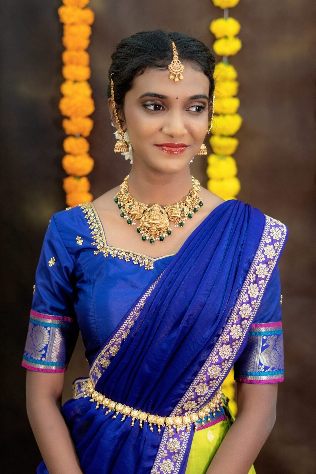 Premium quality Gudwal silk lehanga