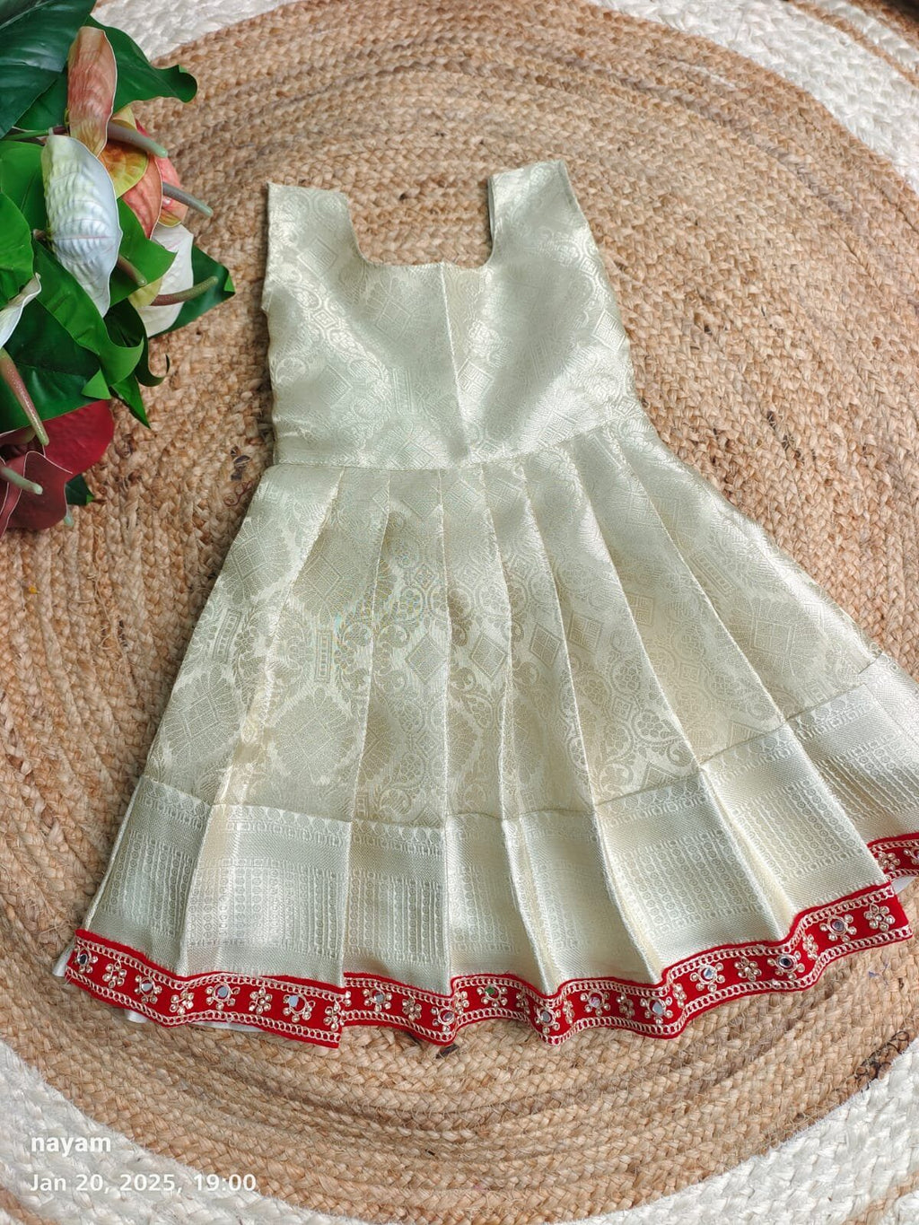 KANCHI PATTU FROCK