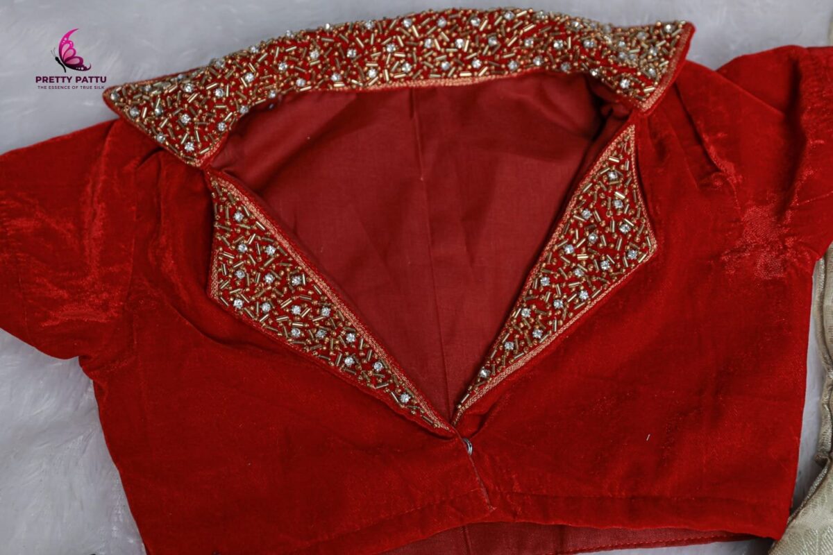 KANCHI PATTU FROCK