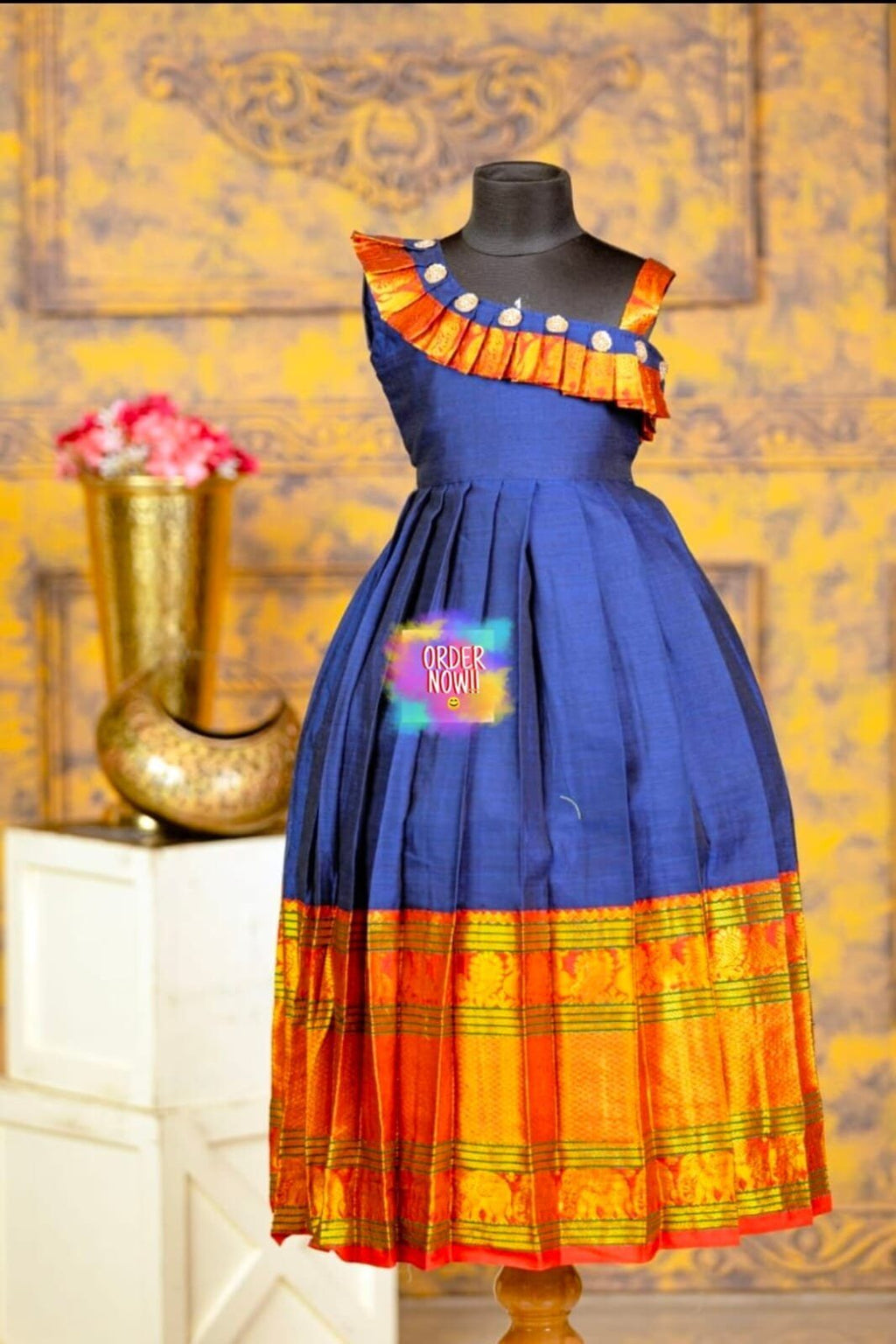 NARAYANA PET COTTON FROCK