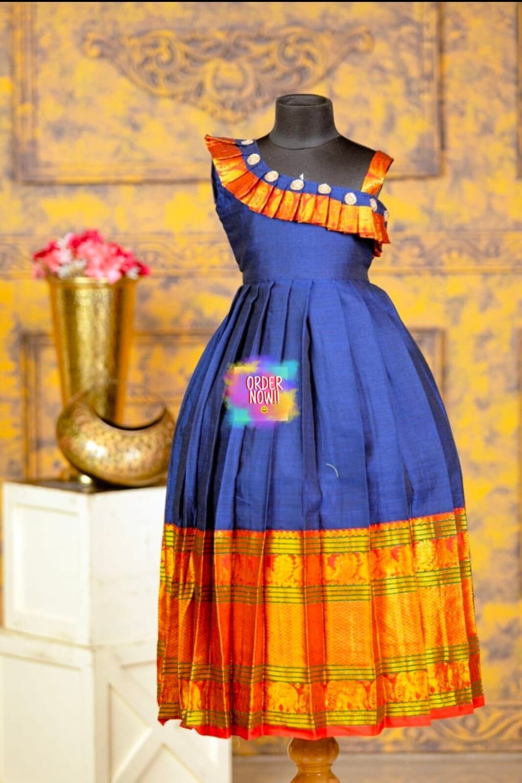 NARAYANA PET COTTON FROCK