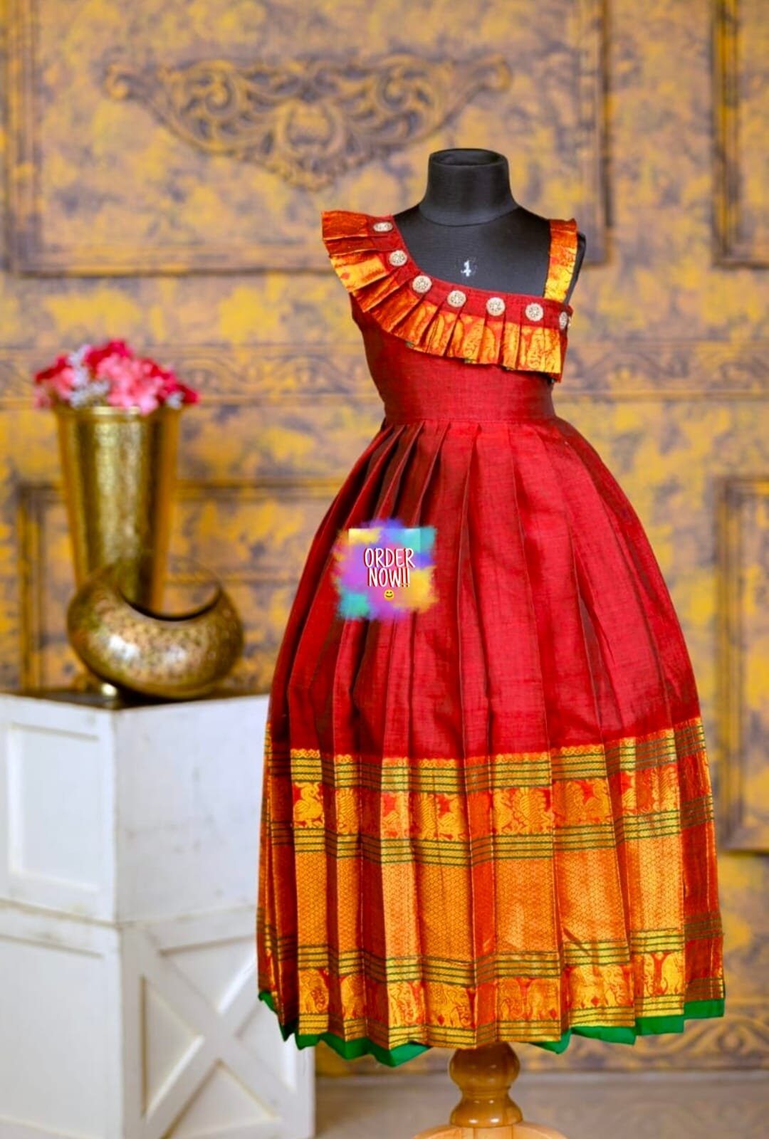NARAYANA PET COTTON FROCK