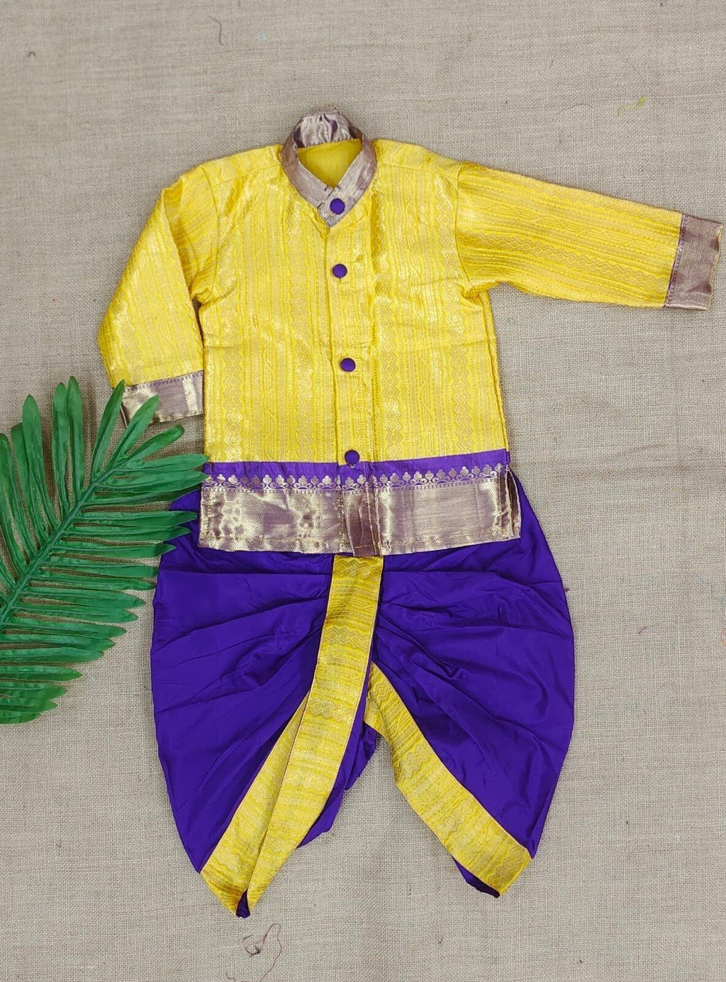 Semi Banarasi Fabric Frock