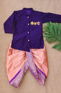 Raw Silk Dhoti Set