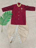 Raw Silk Kurta Set