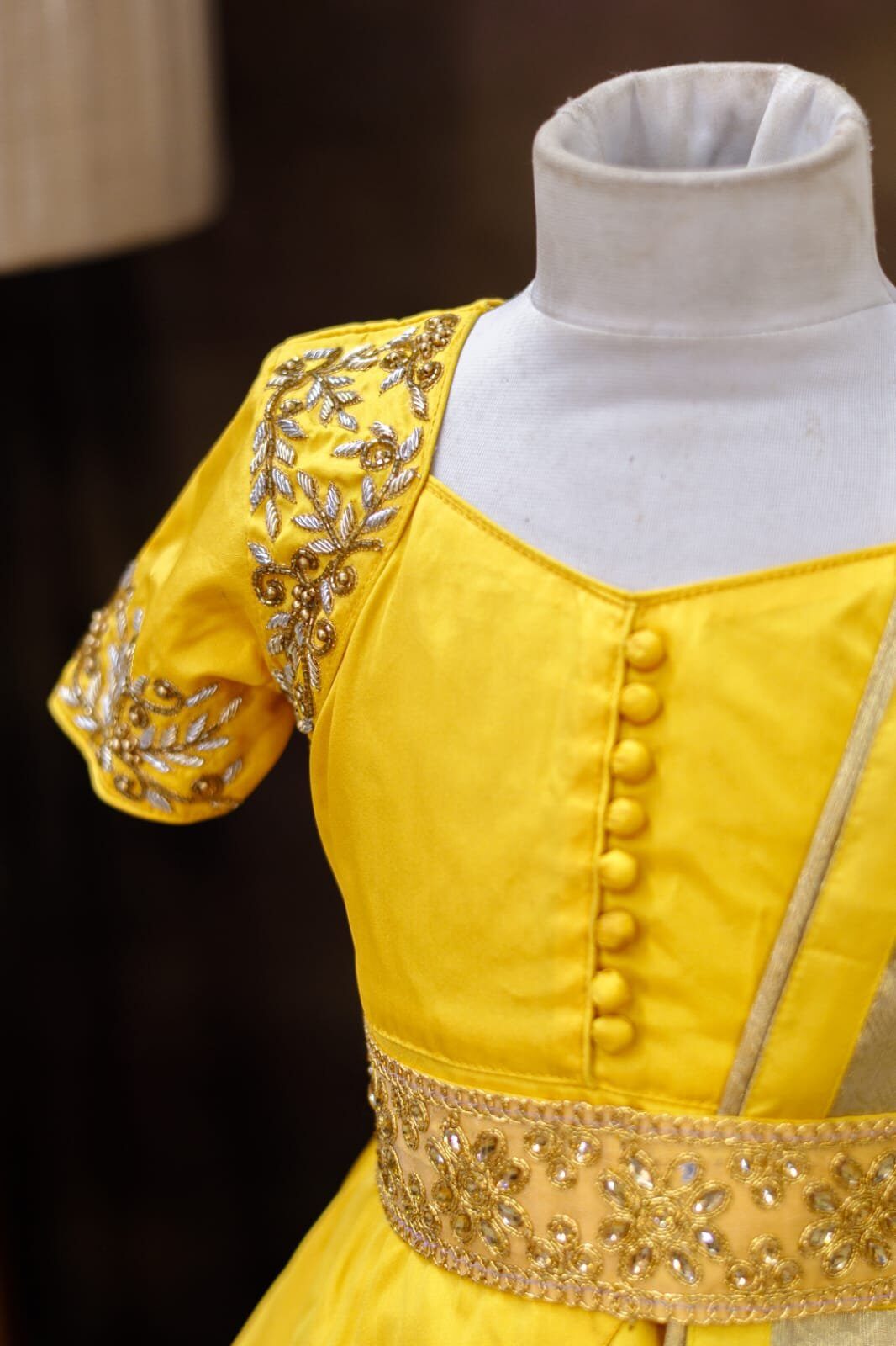 Gold Tissue Banarasi Elegance