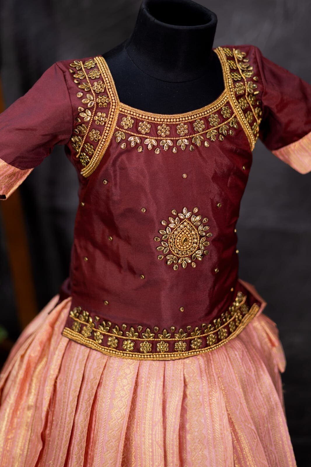 Semi Banarasi Silk Set