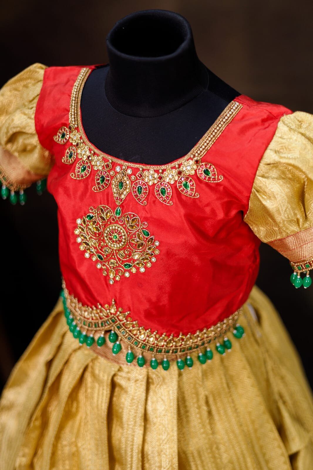 Tissue Banarasi Lehanga Set