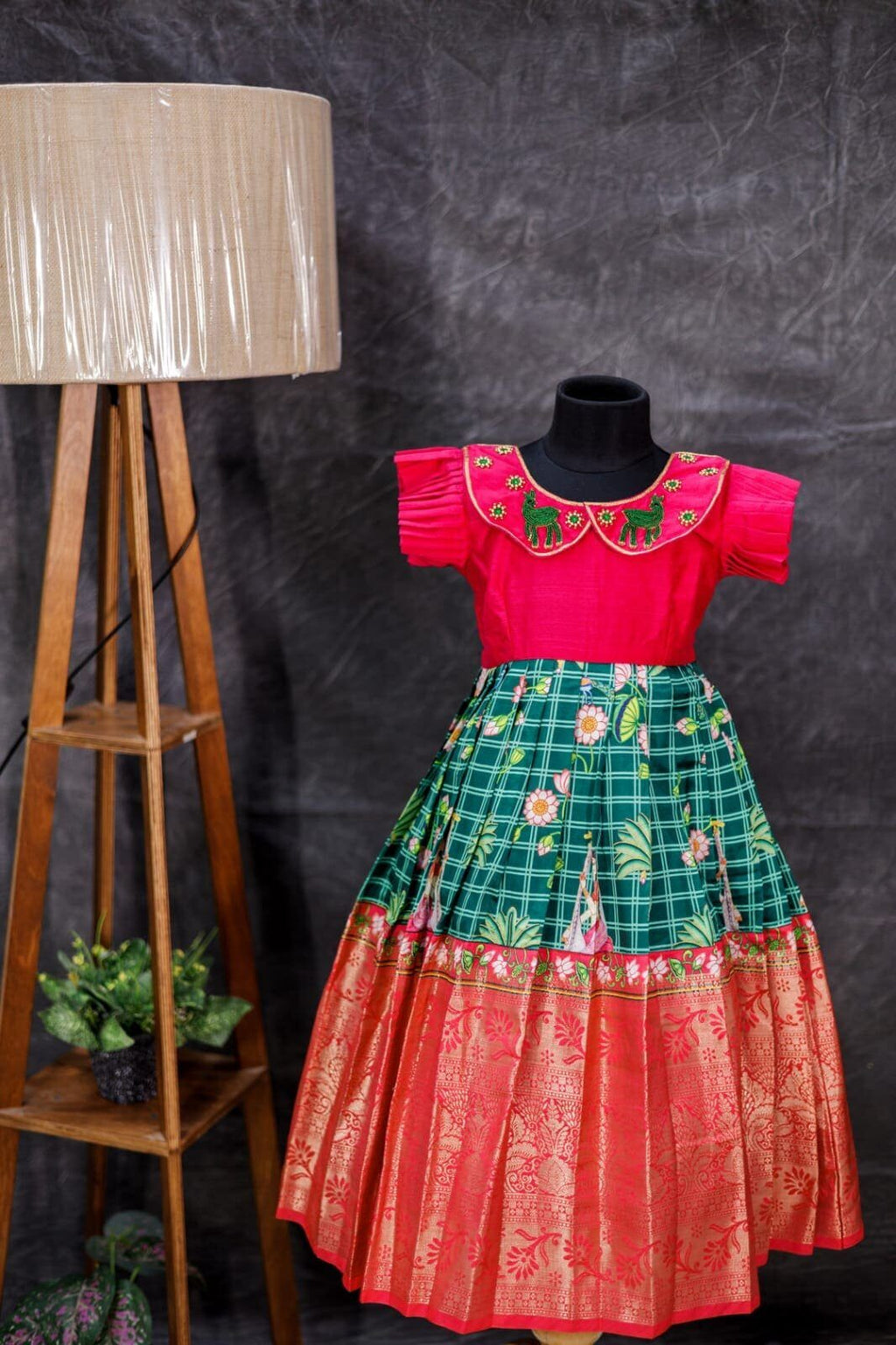 Pichwai design frock