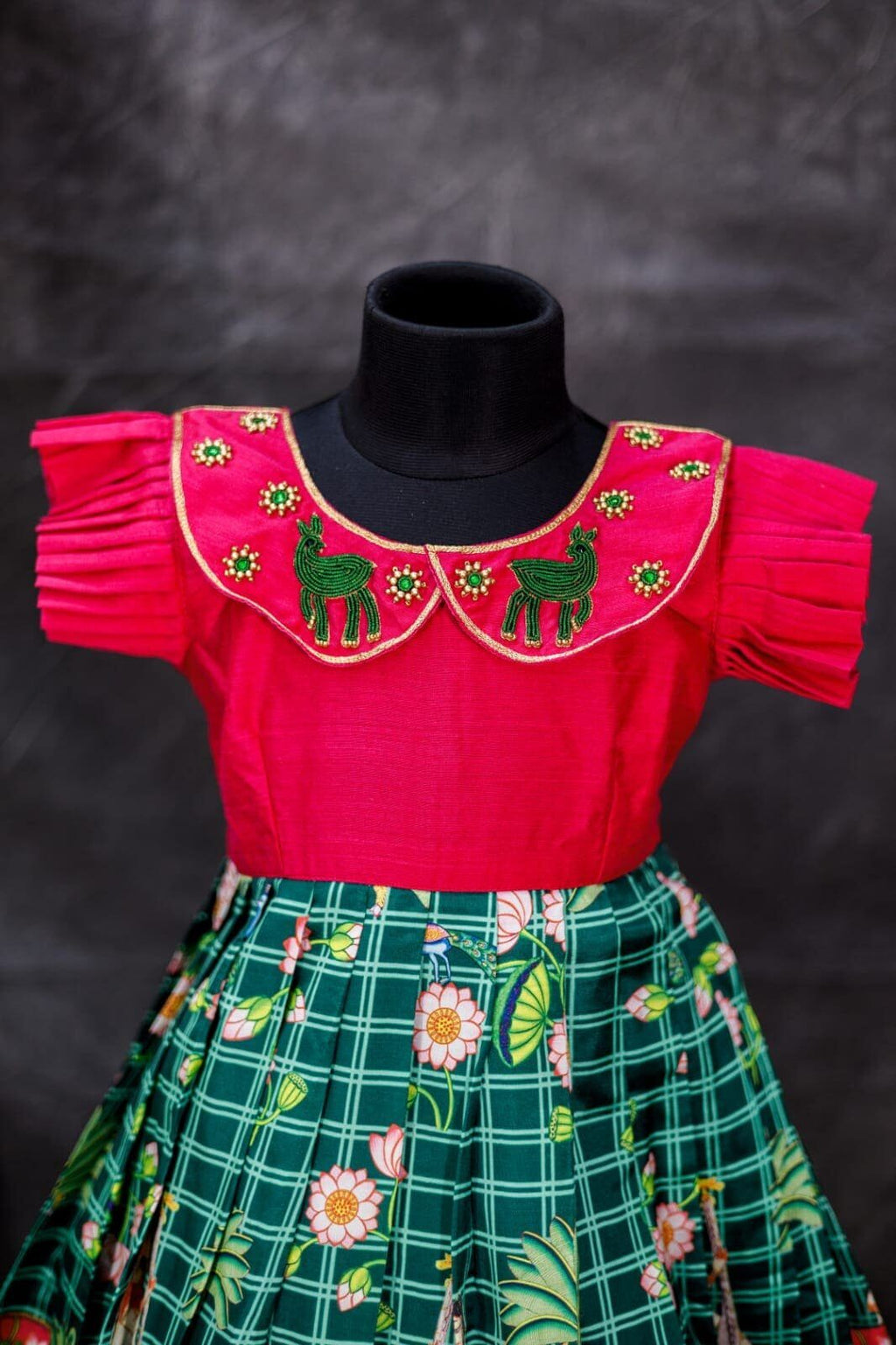 Pichwai design frock