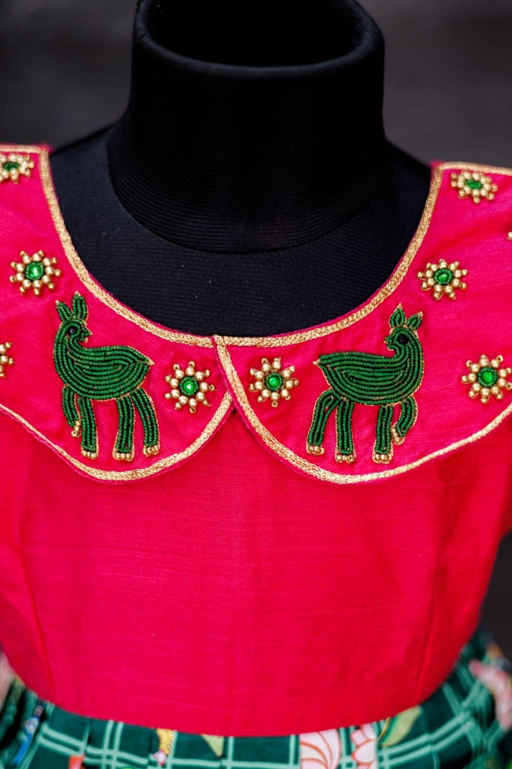 Pichwai design frock