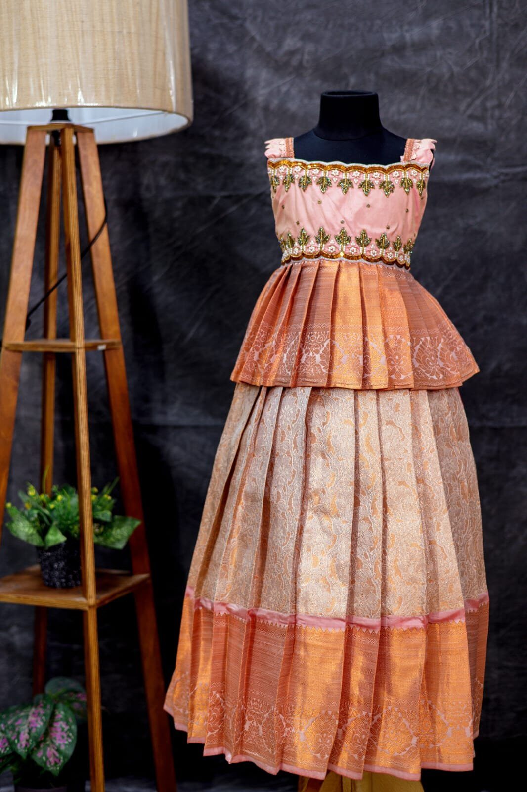 Elegant Tissue Banarasi Lehanga