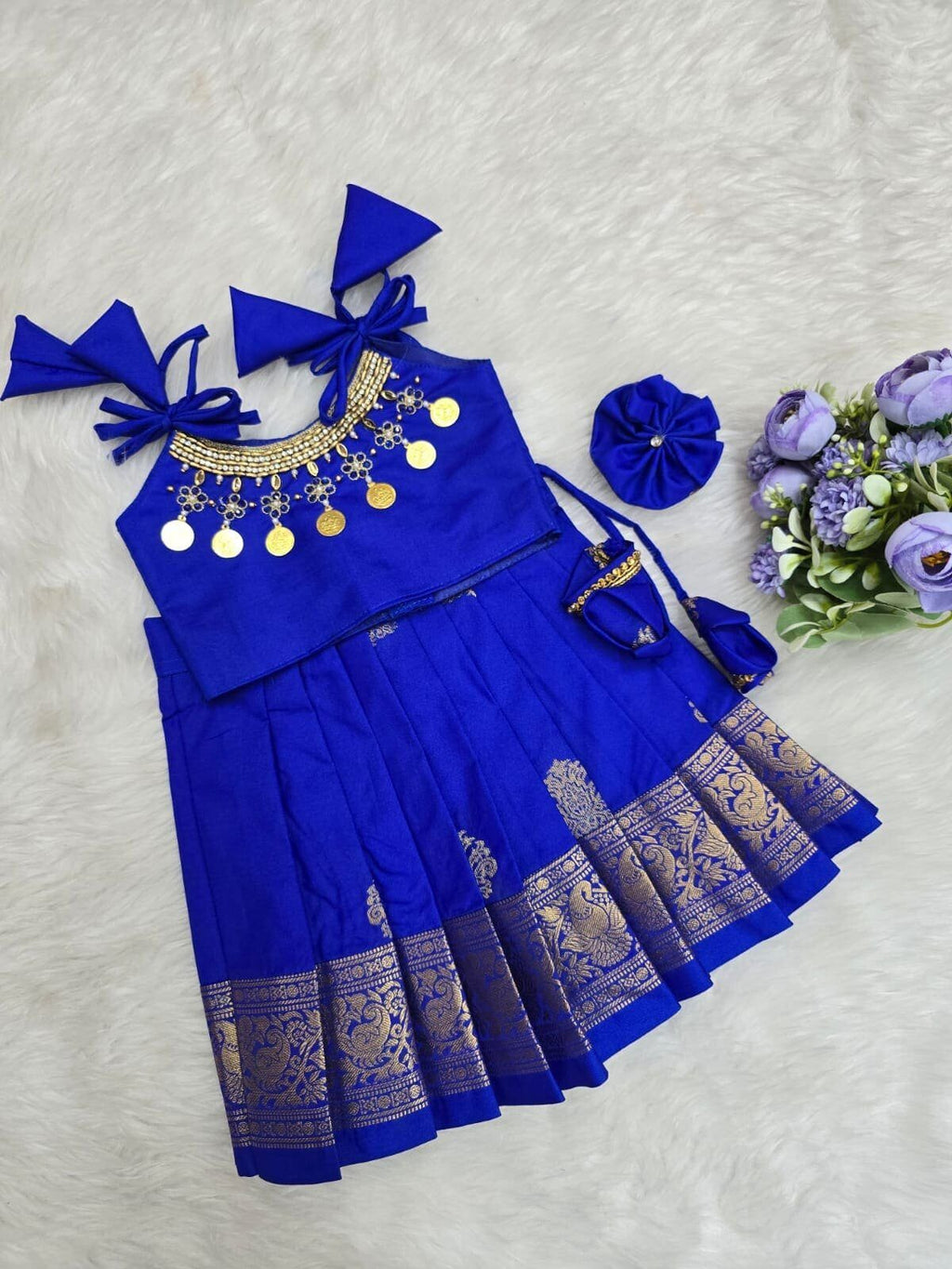 Kumbakonam Soft Silk Lehenga