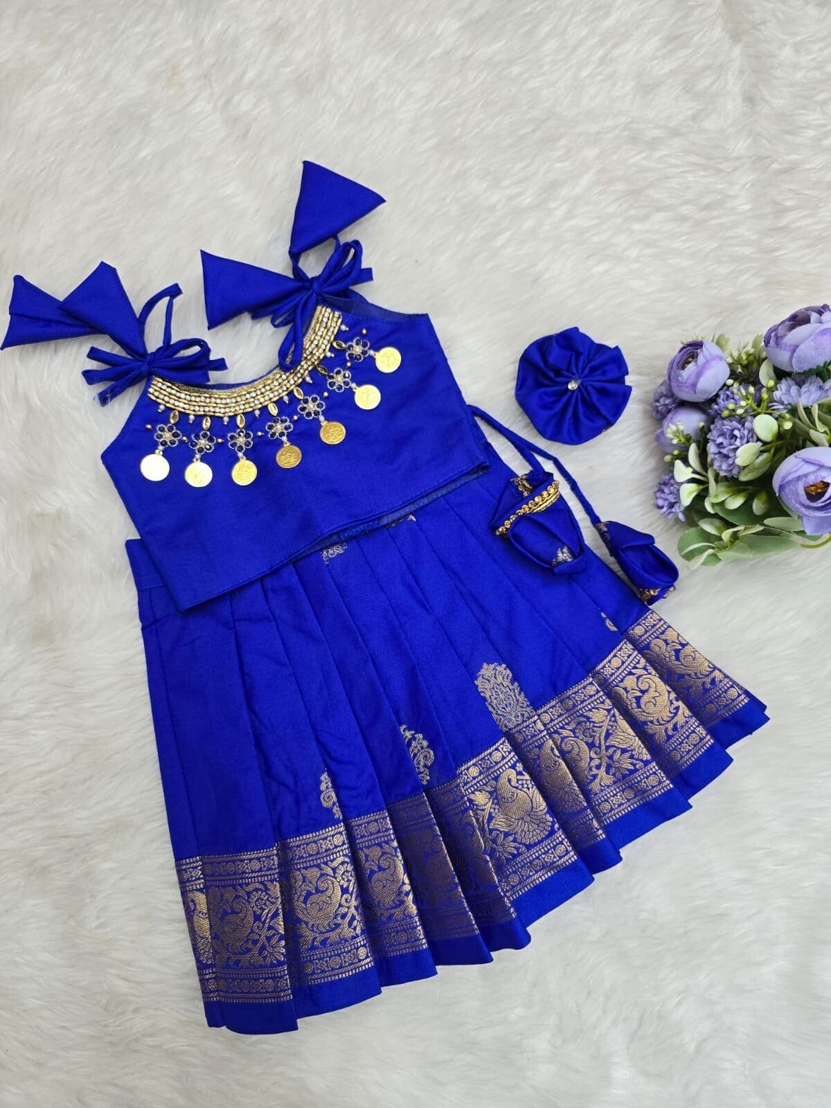 Kumbakonam Soft Silk Lehenga
