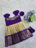 Semi Banarasi Lehenga