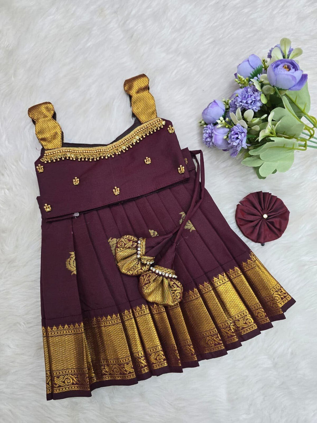 Kumbakonam Soft Silk Lehenga