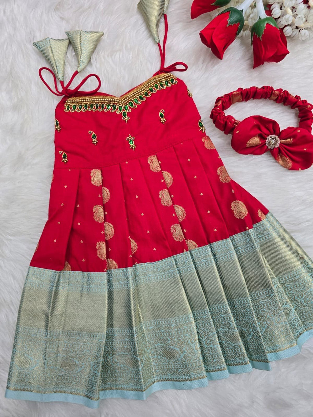 Kumbakonam Soft Silk Full Frock
